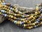 2/0 Aged Cookie Dough Mosaic Picasso Mix Seed Beads (18" Strand)